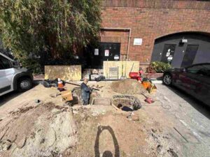 playa vista water line repair