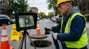 sewer camera inspection in brentwood